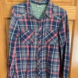 We the Free Free People button up S